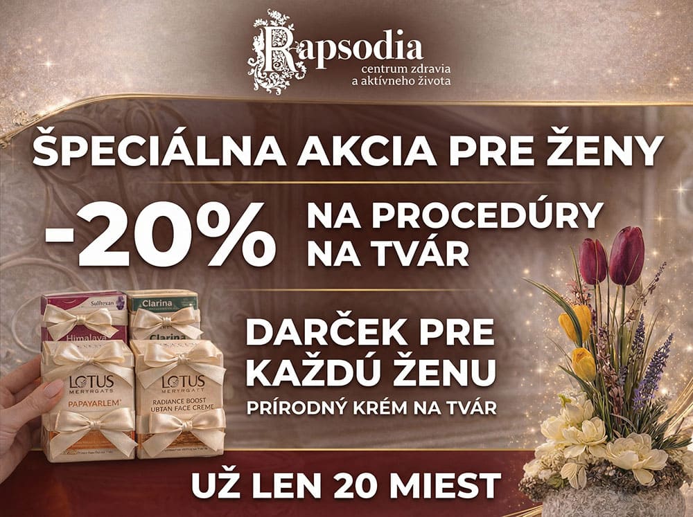 akcia šťastné hodinky na masáže a beauty procedúry