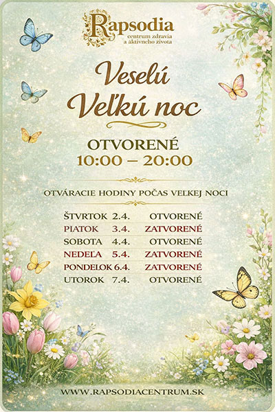 Rapsodia velka noc otvaracie hodiny mobil